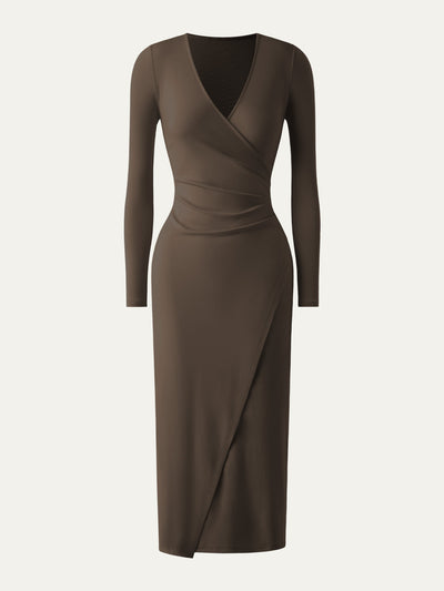 Kadın Pamuklu Midi Elbise