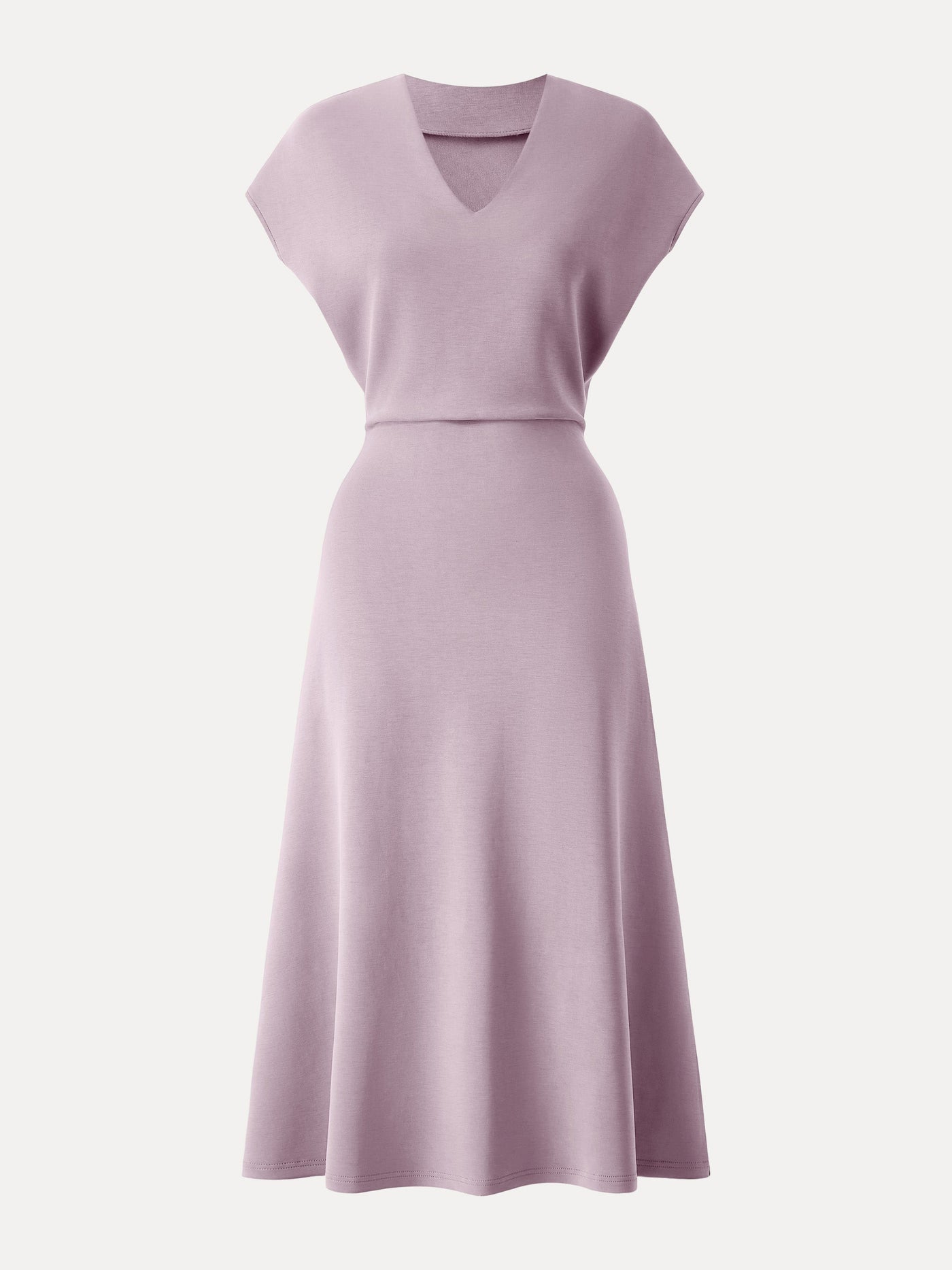 Modal V Yaka A Hat Midi Elbise