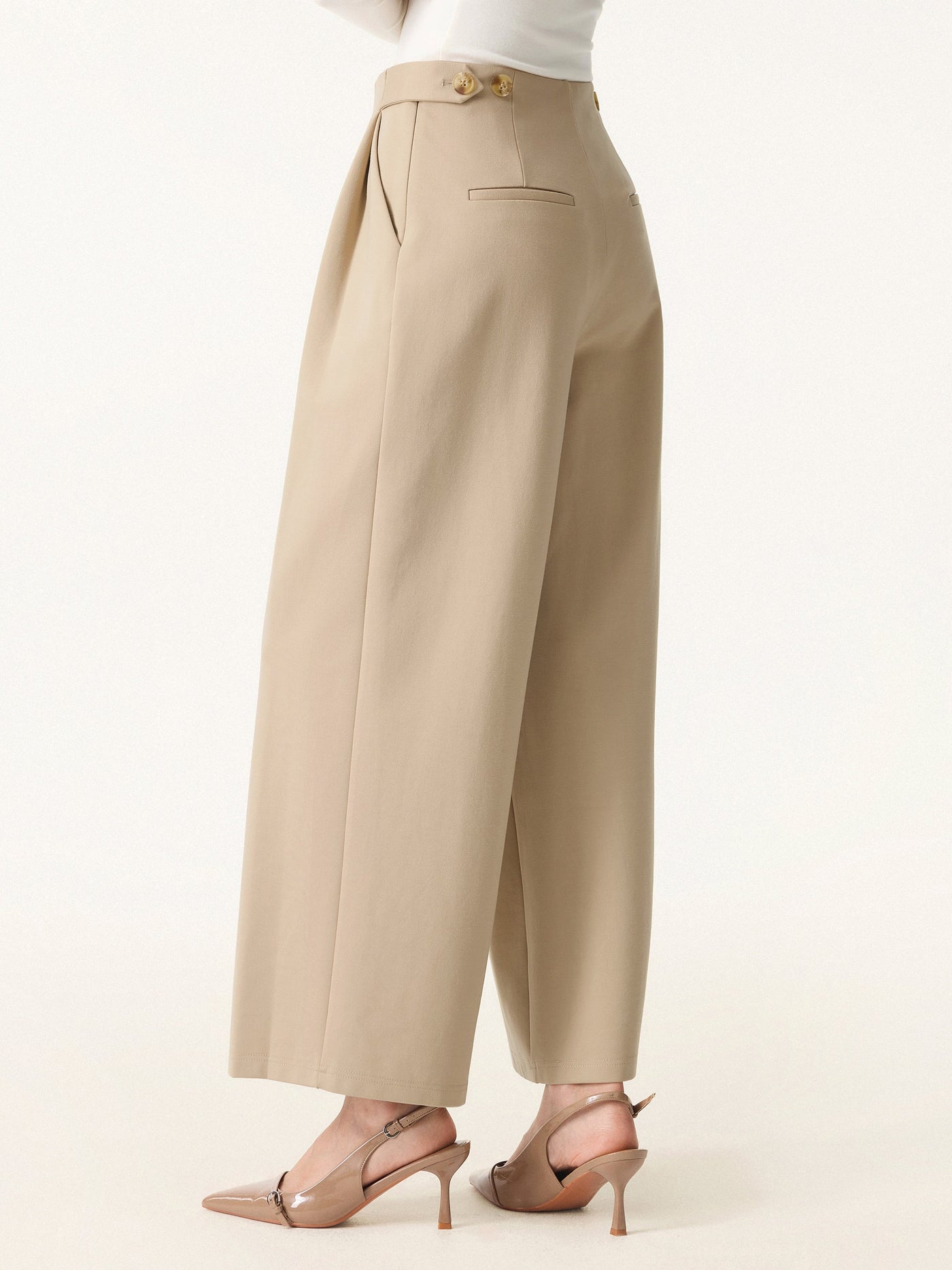 Yumuşak Dokulu Studio Pantolon