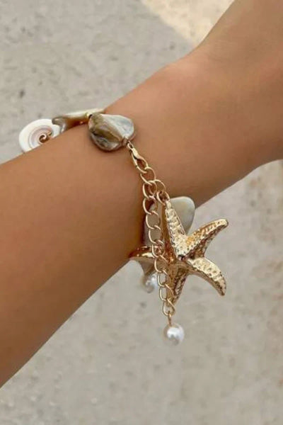 Tatiana Deniz Kabuğu Kolye ve Bileklik Seti