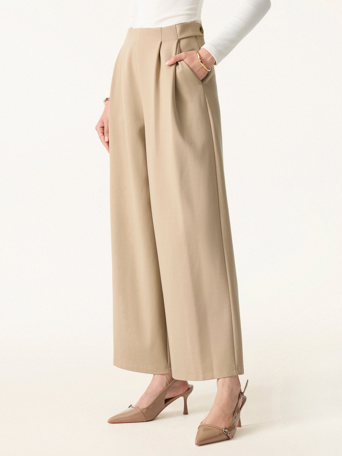 Yumuşak Dokulu Studio Pantolon