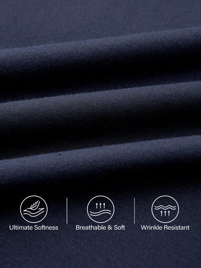 Bambu Dokumalı Midi Elbise