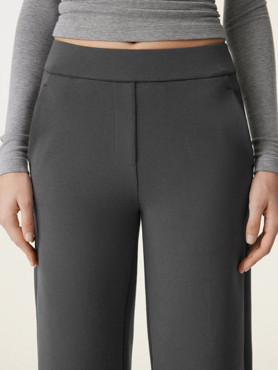 Yumuşak Dokulu, Yüksek Bel Pantalon