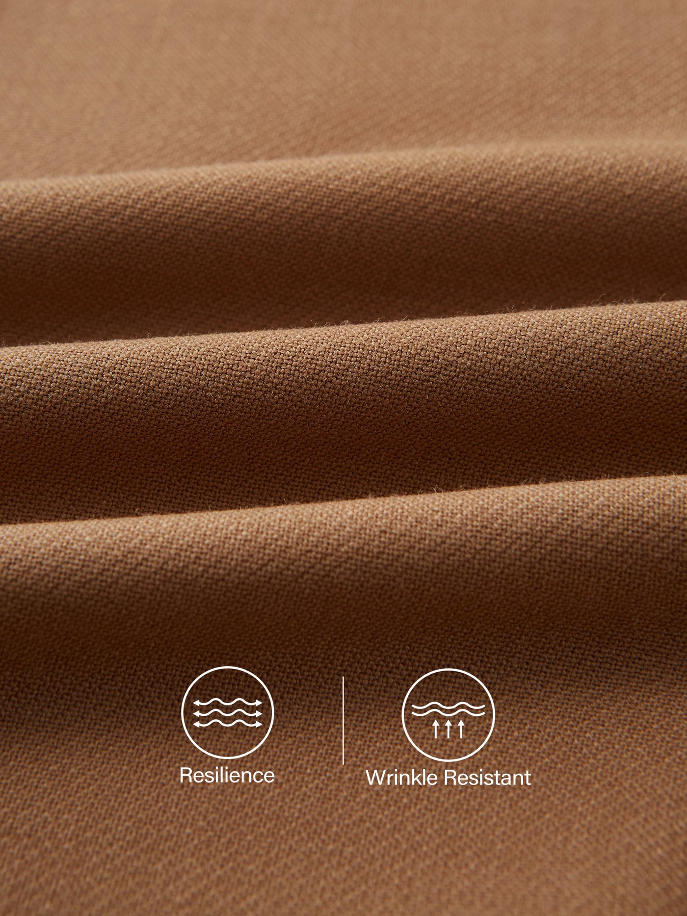 Klasik Tarzda Yüksek Bel Yün Kahverengi Pantolon