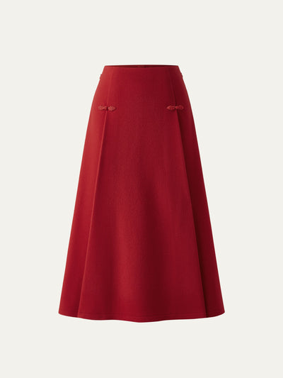 Fırfırlı Midi Etek