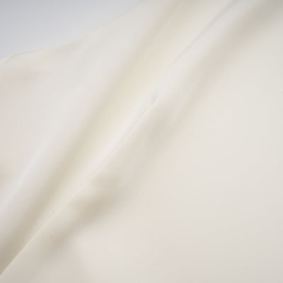 Lyna Beyaz Saten Fırfırlı Mini Elbise