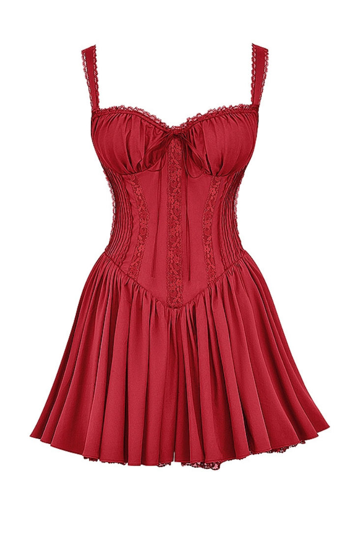 Noemi Dantel Detay Mini Elbise