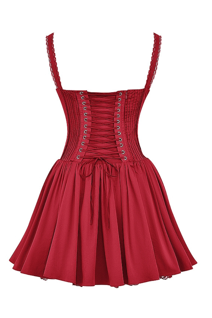 Noemi Dantel Detay Mini Elbise