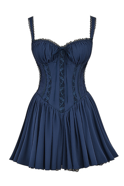 Noemi Dantel Detay Mini Elbise