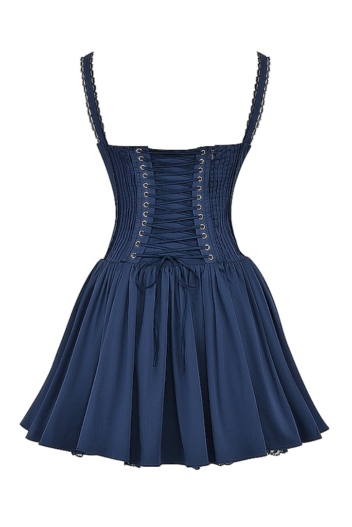 Noemi Dantel Detay Mini Elbise