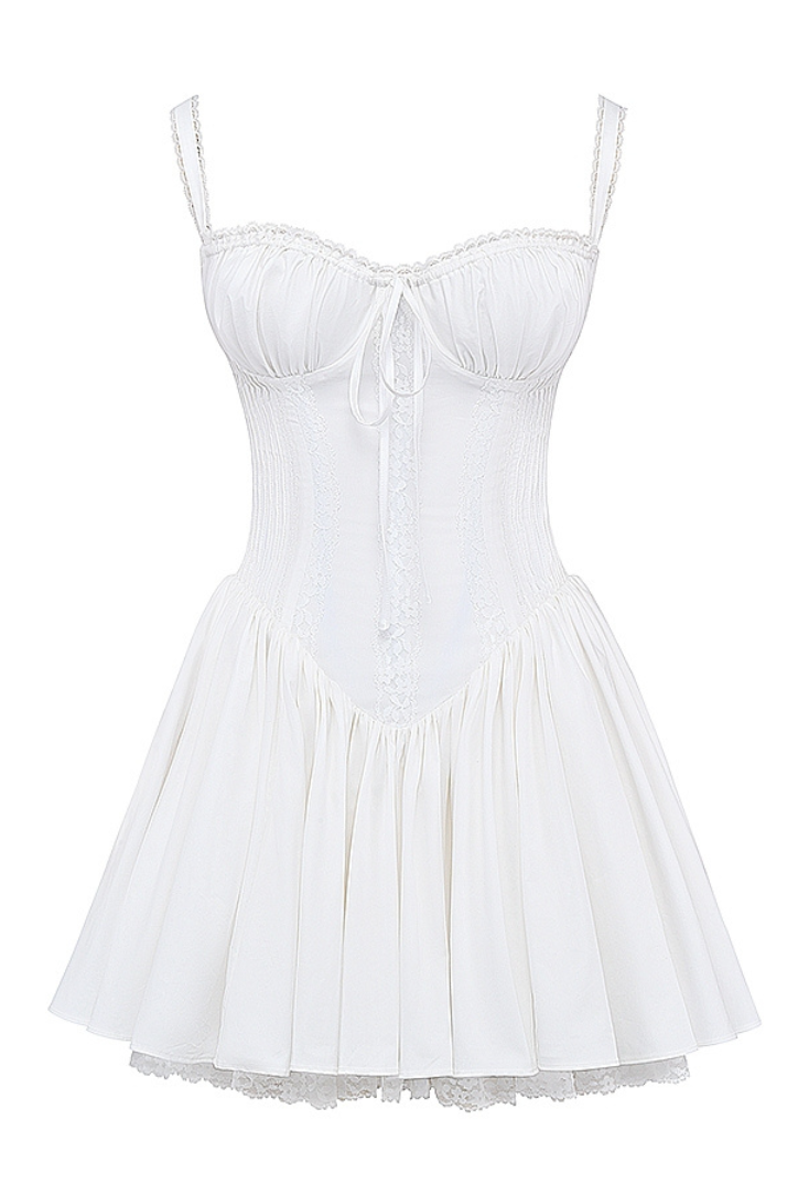 Noemi Dantel Detay Mini Elbise