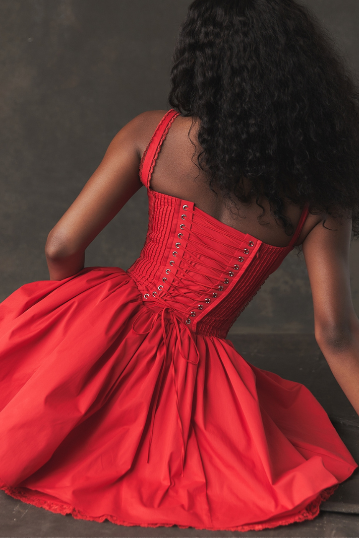 Noemi Dantel Detay Mini Elbise