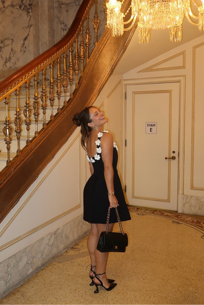 Ivy Çiçekli Mini Elbise