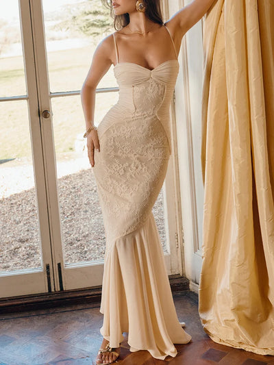 Denizkızı Bodycon Maksi Elbise