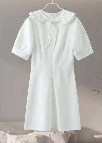 Amelie Vintage Bebe Yaka Mini Elbise