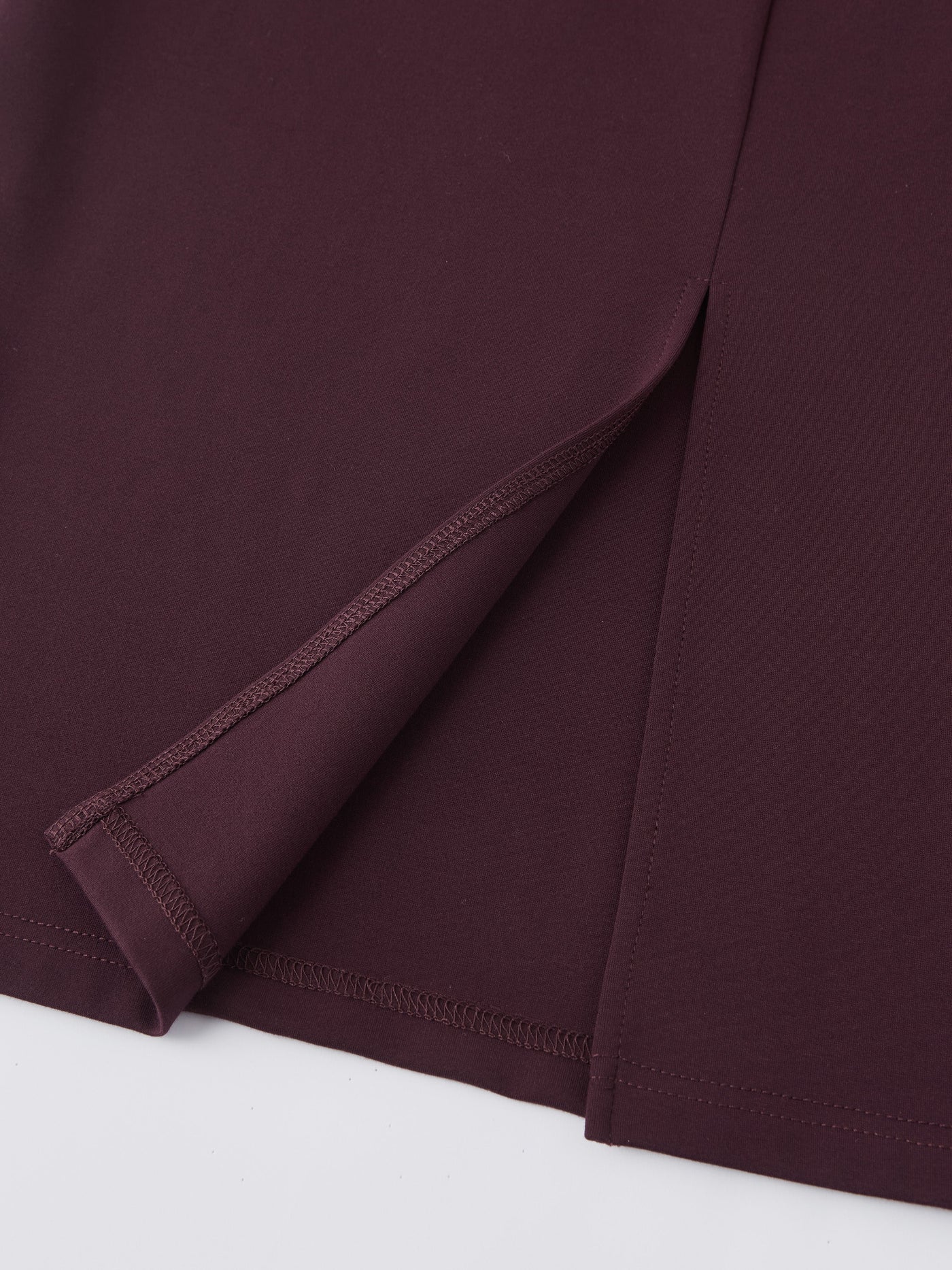 Şık Orta Boy Çizgili Etek