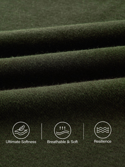 Zarif Yuvarlak Yaka Uzun Kollu Midi Elbise