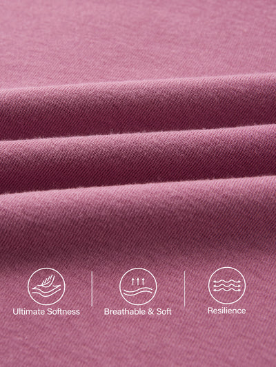 Kısa Kollu V Yaka Brode Midi Elbise