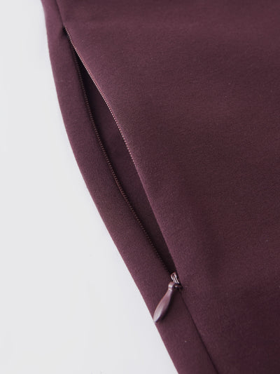 Şık Orta Boy Çizgili Etek