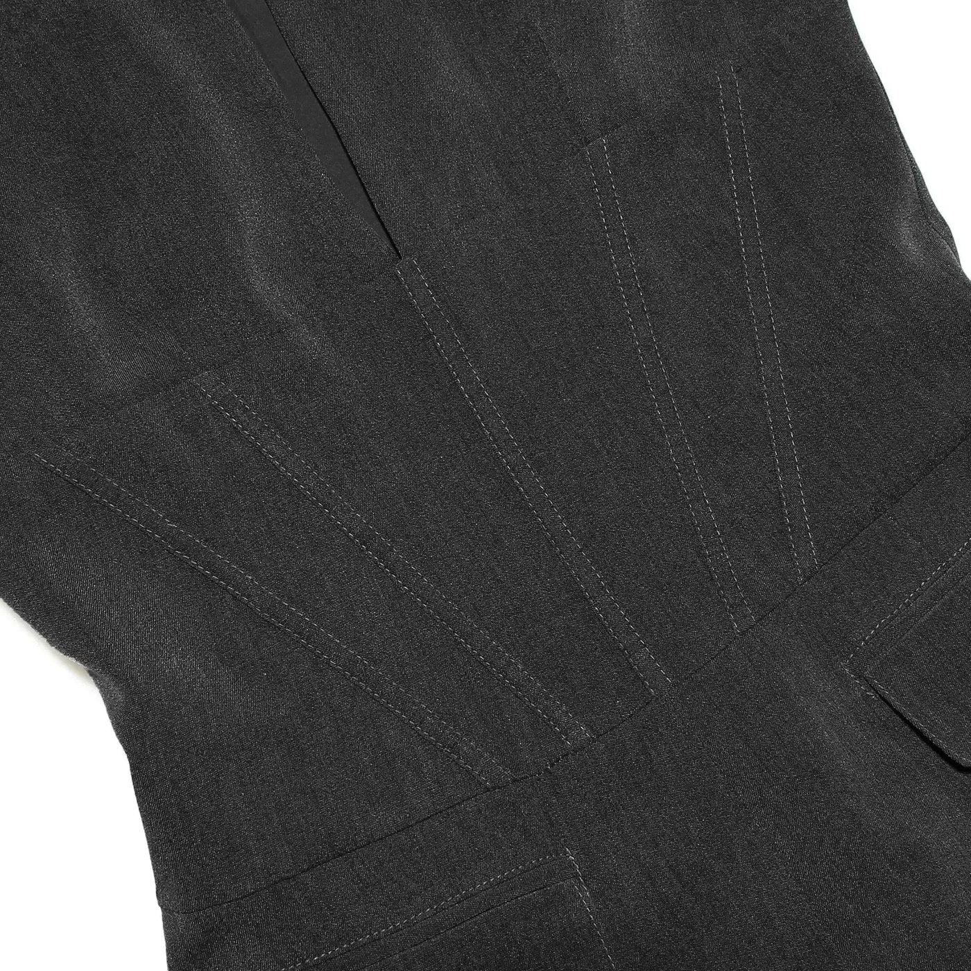 Göğüs Altı Dikişli V Yaka Mini Elbise